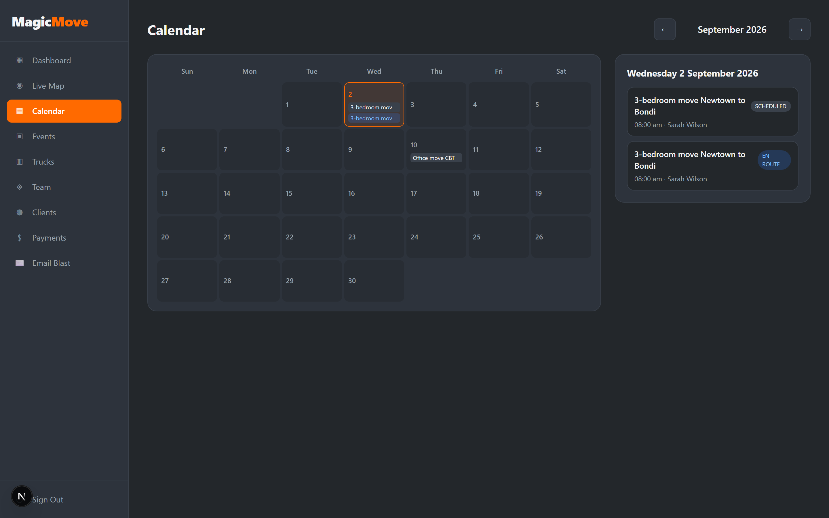 Calendar